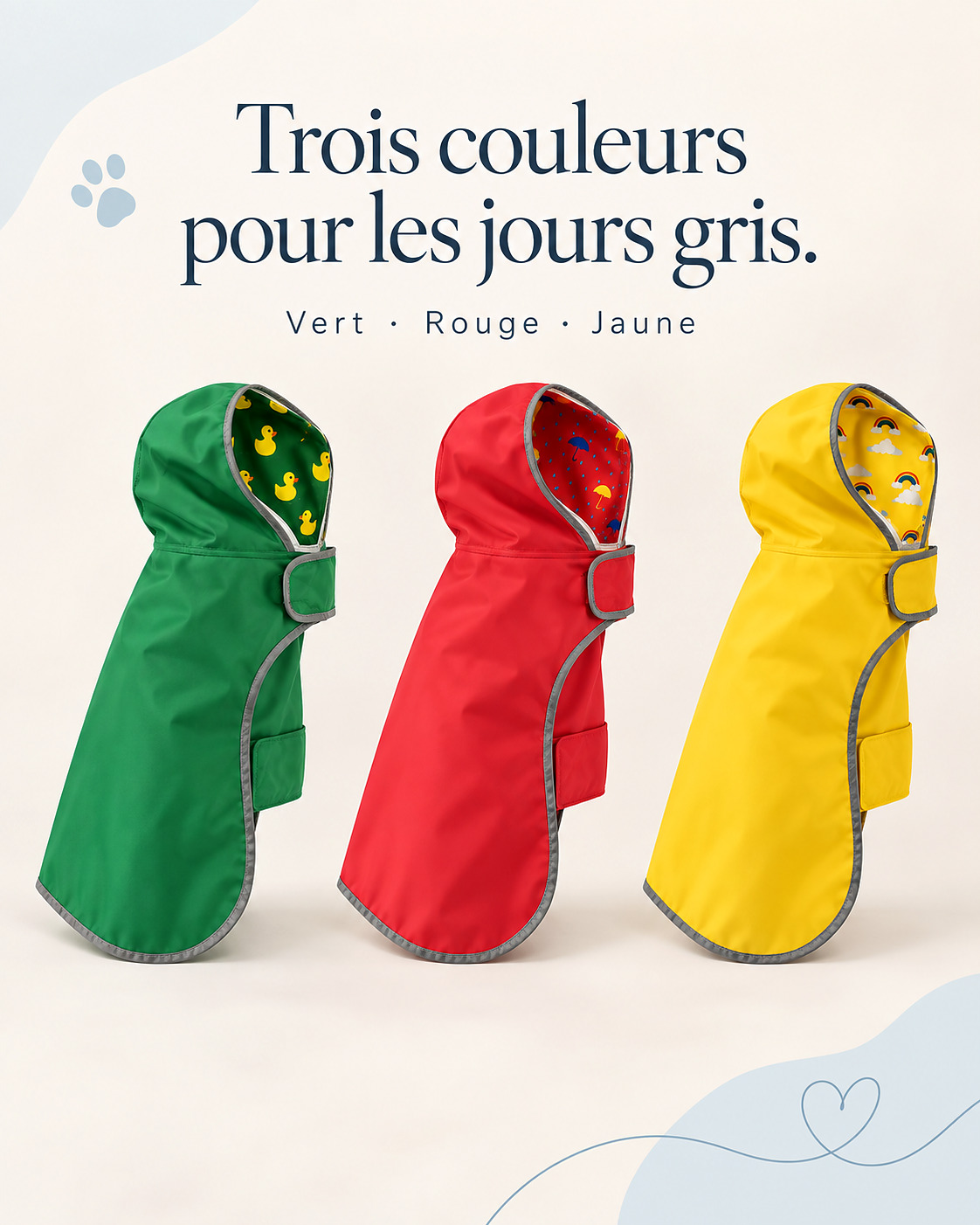 Le Ciré — les trois coloris