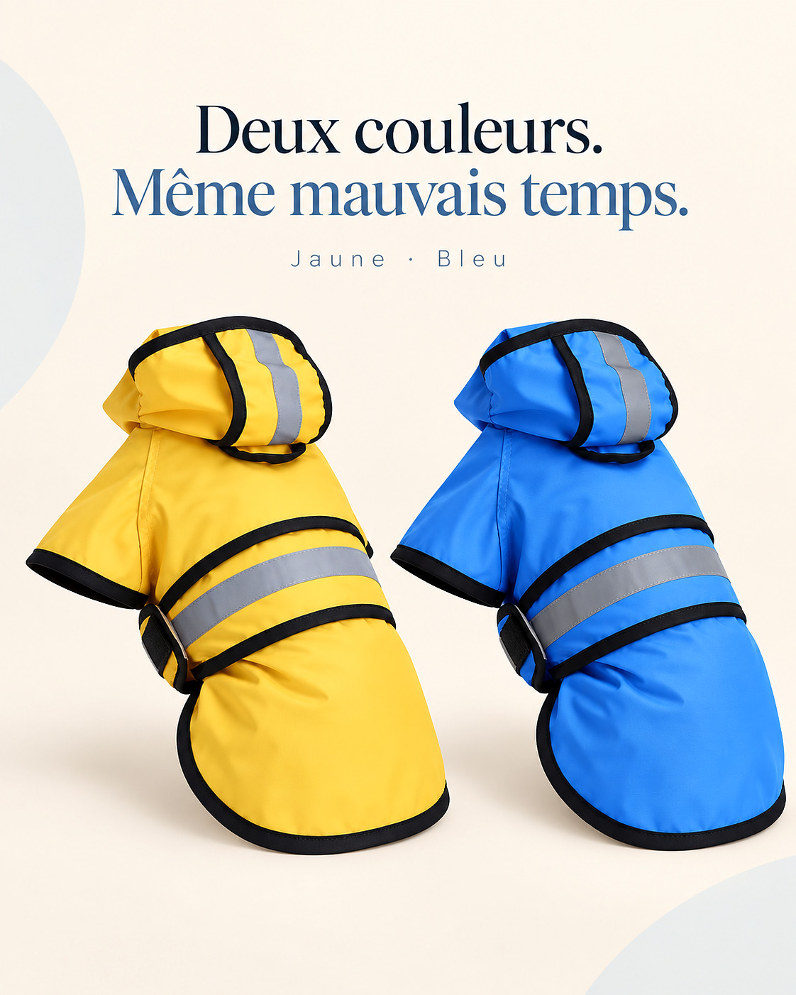 L'Imperméable — les deux coloris