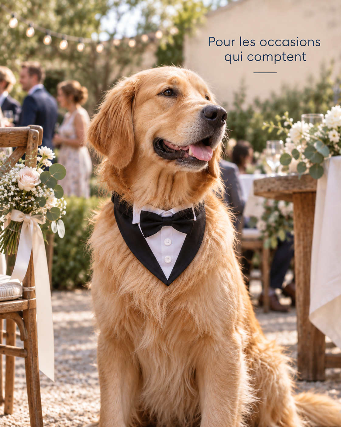 Le Foulard — au mariage, en fin de journée